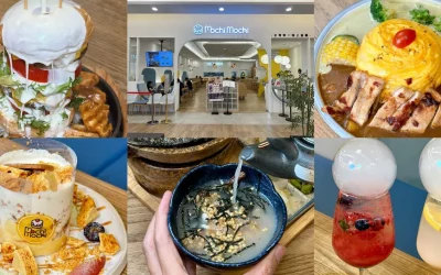 台南三井outlet晚餐新選擇「Mochi Mochi 鬆餅屋」必點超浮誇的瀑布漢堡！