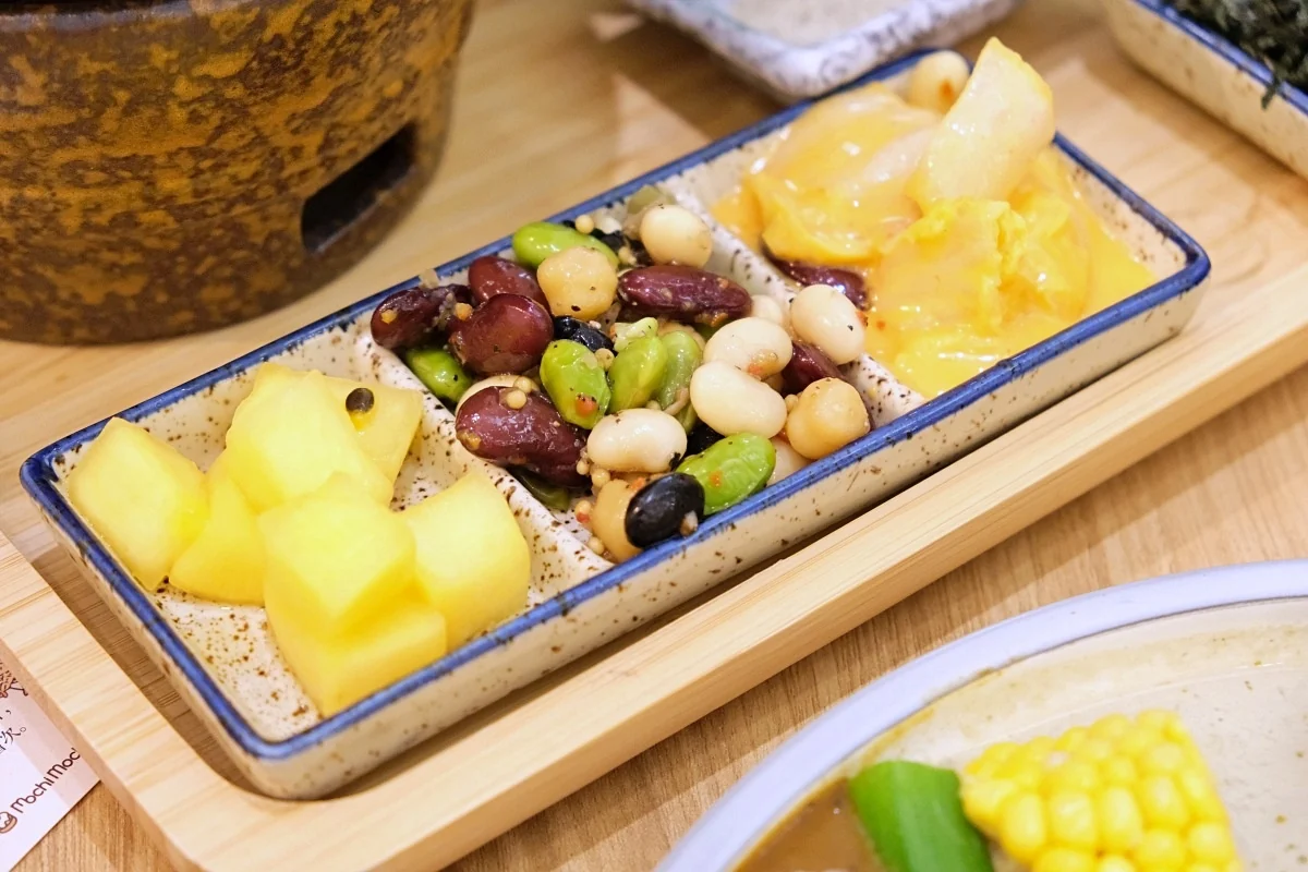 豪華雙拼釜飯季節小菜